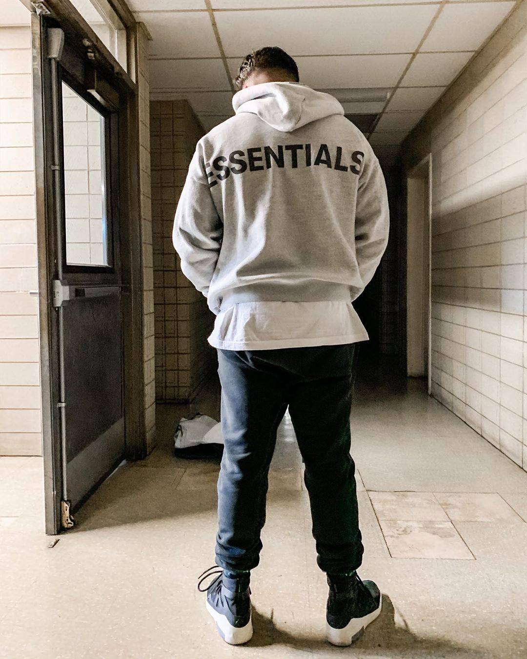 正确版本fog fear of god打底衫宽松叠穿不规则高街风潮流长袖t恤