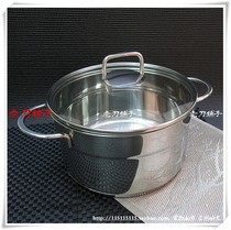 Clear goods Foreign trade Original single WMF pot with 18 10 food grade stainless steel 24cm soup pot steamer