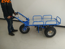 154F agricultural transporter three-wheeled trolley flat orchard car petrol engine small cart Mountain fire truck fuel oil