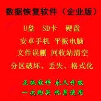 Powerful hard disk U disk data recovery tool Accidentally deleted picture file Video recovery tool Photo document