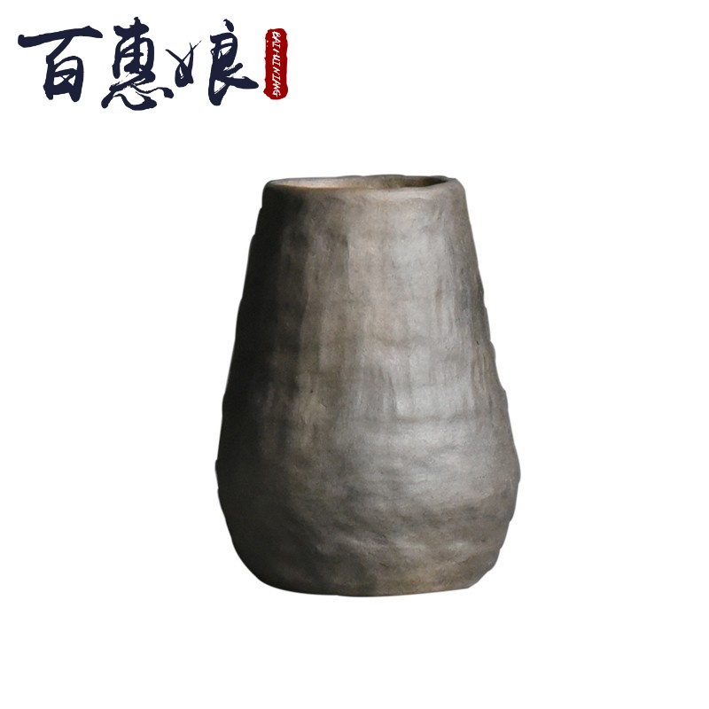 (niang creative floral outraged zen flower vase restoring ancient ways crude TaoHua tea table accessories, furniture