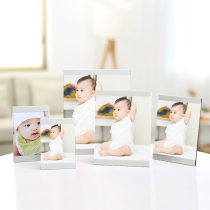 Aluminum Alloy Photo Frame Swing Table Modern Simple 5 6 7 8 10 inch Creative Carving Frame Photo Frame Custom Frame Logo