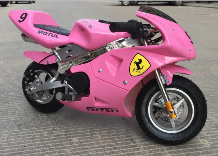 2020新款二冲四冲迷你摩托车小跑车小趴赛小型汽油儿童成人包邮