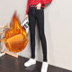New spring jeans female high waist new trousers elastic waist denim trousers pencil pants loose feet long pants New spring jeans female high waist new trousers elastic waist denim trousers pencil pants loose feet long pants