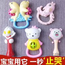 Baby toys 0-3 years old boy female baby newborn toy 0-3 months coax doll artifact book grasp
