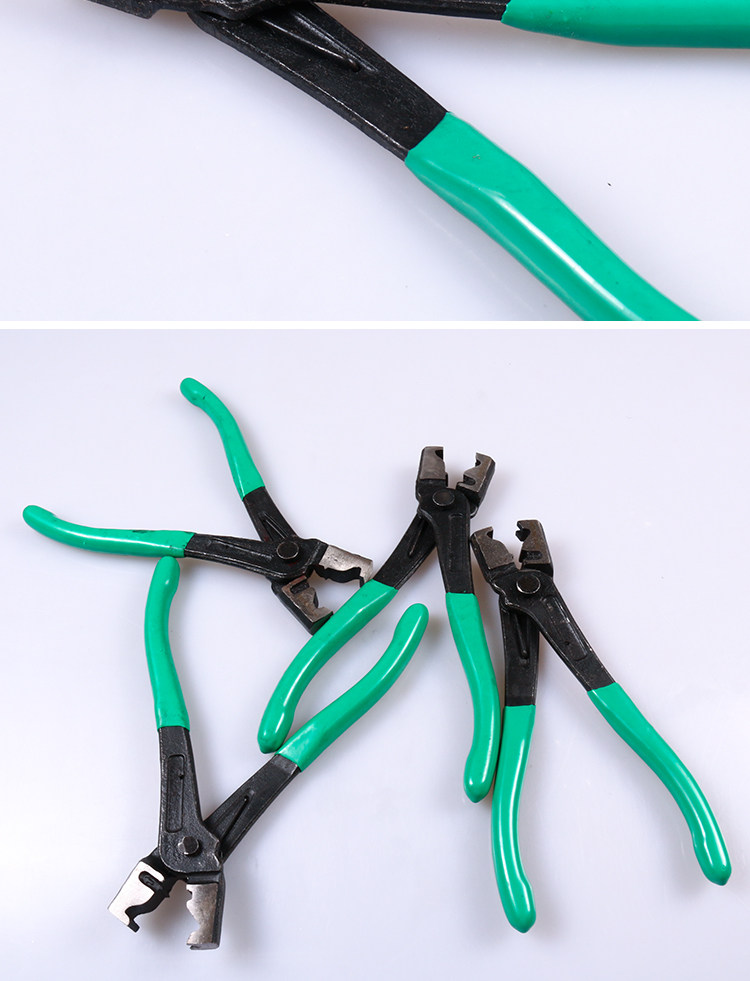 汽车水管钳卡钳防尘套束装钳虎型空调管拆卸钳卡箍钳汽修具虎钳式