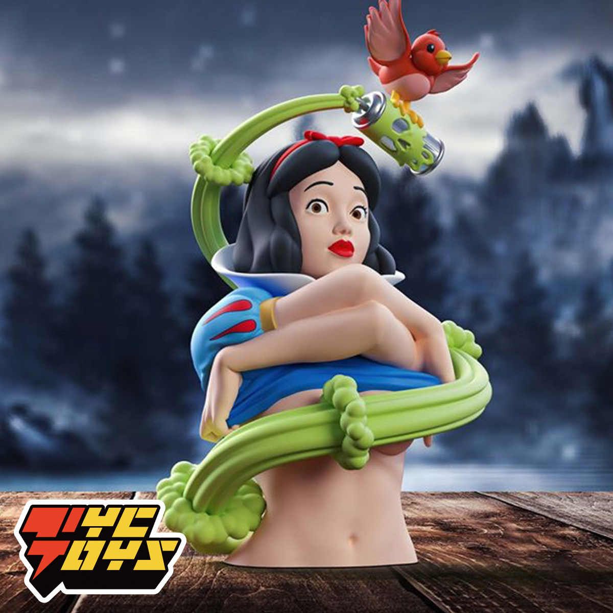 【tyctoys】预售 strangecat toys 污污白雪公主 dirtysnow 潮玩