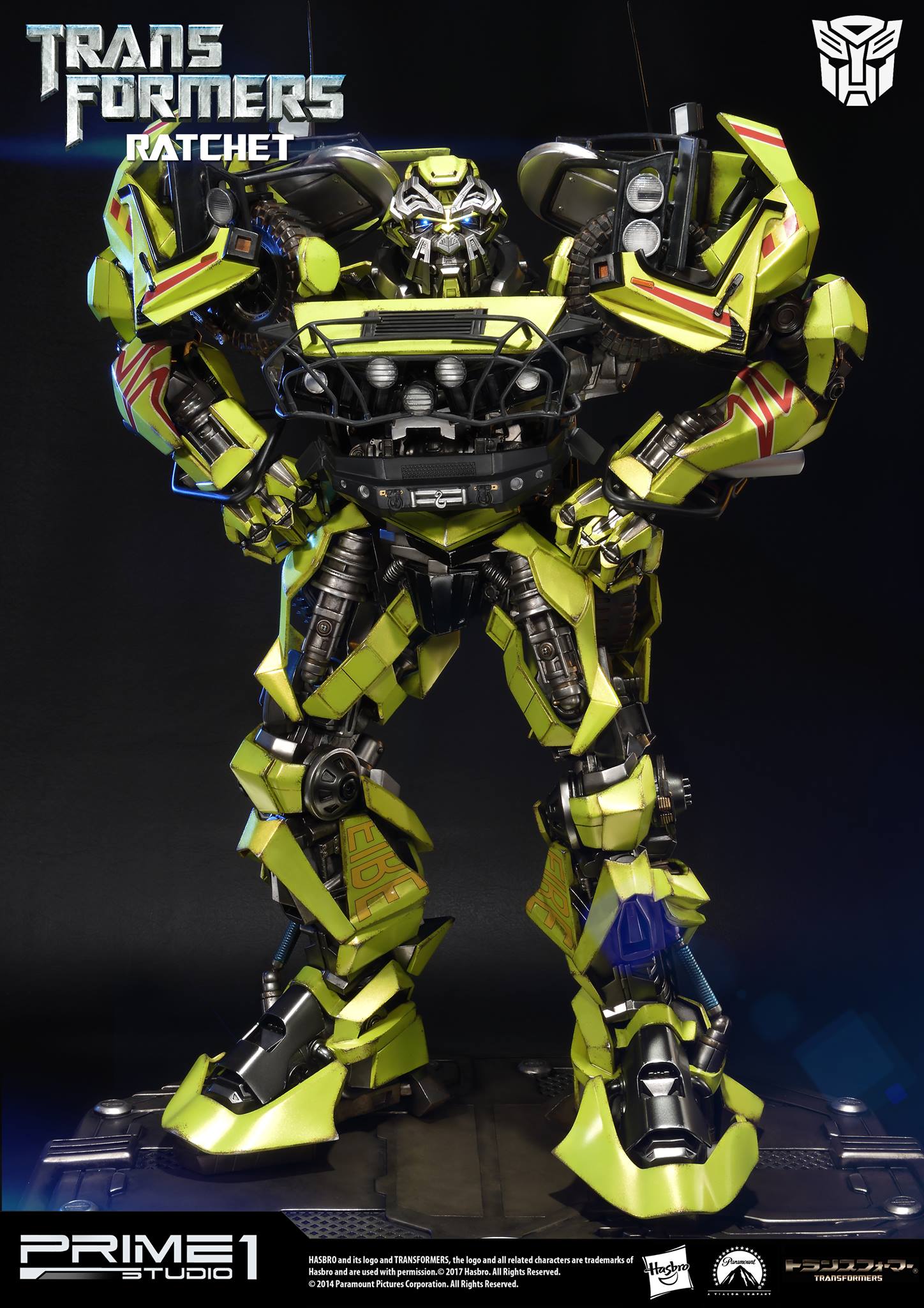【tyctoys】p1s prime 1 studio mmtfm-13 变形金刚1 救护车