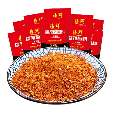 10包【可签到】臻鲜烧烤蘸料辣椒面干碟100g[5元优惠券]-寻折猪