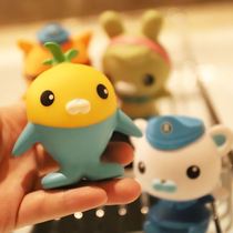 Underwater small column toy Childrens tub Bath can bite spray water Pinch call baby baby play water boy girl