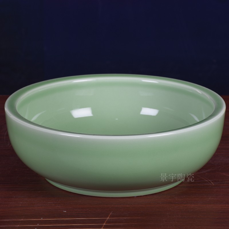 Jingdezhen ceramic and basin home upset deepen boiled fish pickled fish bowl of extra large soup bowl washing dishes in the kitchen