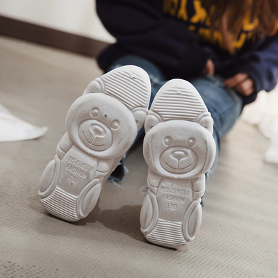 8高分好评】旗舰店百搭运动小熊鞋