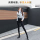 Black magic leggings pants outer wear plus velvet skinny wild spring and autumn winter new high-waisted feet thin section was thin Black magic leggings pants outer wear plus velvet skinny wild spring and autumn winter new high-waisted feet thin section was thin