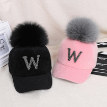 Children Hat Winter 2021 New Girl Great Eave Boy Han Edition Baby Baseball Cap Warm Duck Tongue Cap Tide