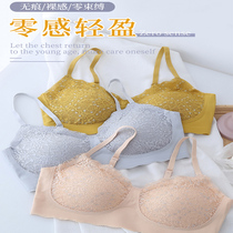 Full Star Brief Teenage Girl Lace Bra Underwear Lady No marks No steel ring comfortable to gather beauty back slim fit bra