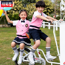 Primary school uniforms New spring and summer graduation uniforms British Academy style class uniforms childrens suits kindergarten uniforms