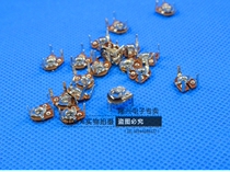 Iron sheet SR065 carbon film horizontal top adjustment adjustable resistance 5KΩ 6mm fine adjustment potentiometer (100 only 5 yuan)