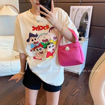 2022 summer new large size womens monkey monkey andy crayon small new medium and long cotton short-sleeved T-shirt womens tide
