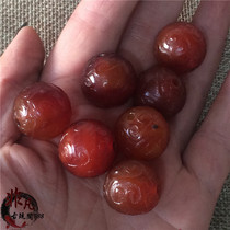 Ancient Jade old Jade high ancient jade antique jade red agate beads palindrome beads for men and women handstrings pendant scattered beads waist beads