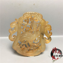 Antique do old high ancient jade antique jade Jade jade pendant car hanging accessories old objects old Jade old Jade old Jade
