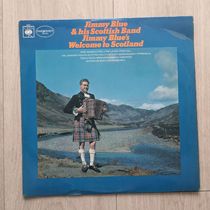 Accordion jimmy blue his scottish band welcome to Scotland vinyl