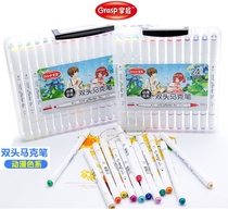 Master Double Head Colour Oily Mack Pen 12 12 24 36 48 48 Alcoholic Watercolor Pen design Painted Mark Pen