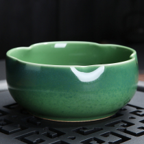 Xinyun kiln becomes a water bowl teacup tea wash large ceramic tea wash pen cup wash Kung Fu tea set tea ceremony spare parts