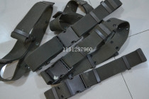 Handed over the old woven belt outdoor canvas belt.