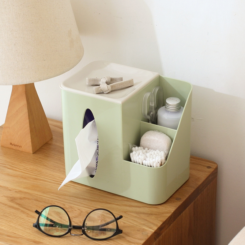 creative living room desktop tissue box multi function remote control storage box tea table wipe hand draw box household paper roll tube