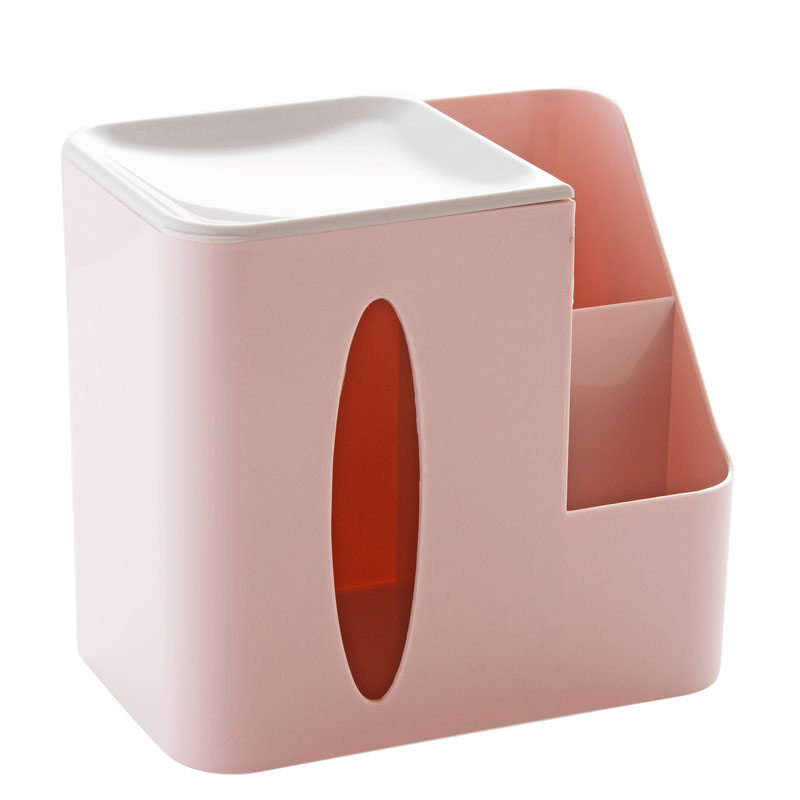 creative living room desktop tissue box multi function remote control storage box tea table wipe hand draw box household paper roll tube