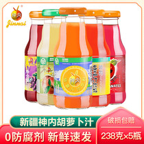 Xinjiang Shenyi Carrot Juice Drink Green Food Fruit and Vegetable Juice Lightly Fast Food and Drink