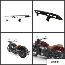 Indian original Scout light cavalry pulley Chrome decorative cover bobber belt black decoration above