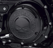 Harley original X48 modified dark skull clutch large cover main chain box scoop cover 883 timing Willick cover
