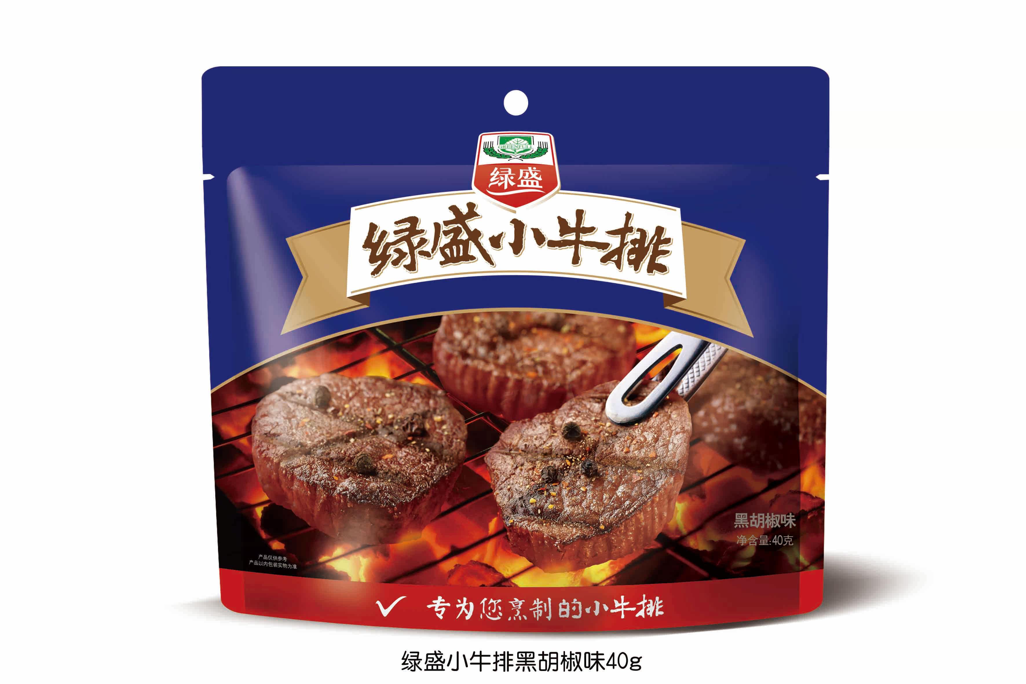 天猫绿盛小牛排40g风干手撕牛肉