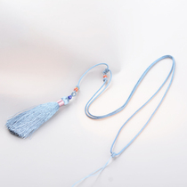 Nine palace jewelry hand woven rope Lapis lazuli south red tassel design pendant rope brand with rope 2020-16