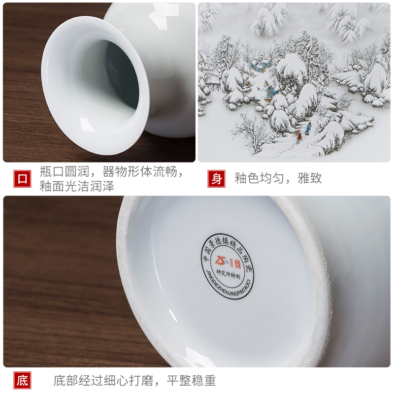 Floret bottle household act the role ofing is tasted furnishing articles 436 jingdezhen ceramics flower arranging living room TV cabinet decorative arts and crafts