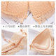 Runwei underwear women without steel ring triangle cup bra sexy lace edge small chest gathered front buckle beautiful back bra Runwei underwear women without steel ring triangle cup bra sexy lace edge small chest gathered front buckle beautiful back bra