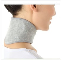 Bamboo charcoal self-heating neck protection with vertebral sleeve to protect cervical hot compress warm breathable thin household neck collar summer
