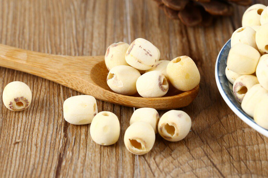 湘莲子 磨皮无芯白莲子 寸三莲 一煮就烂 无硫 250g真空袋装 干货