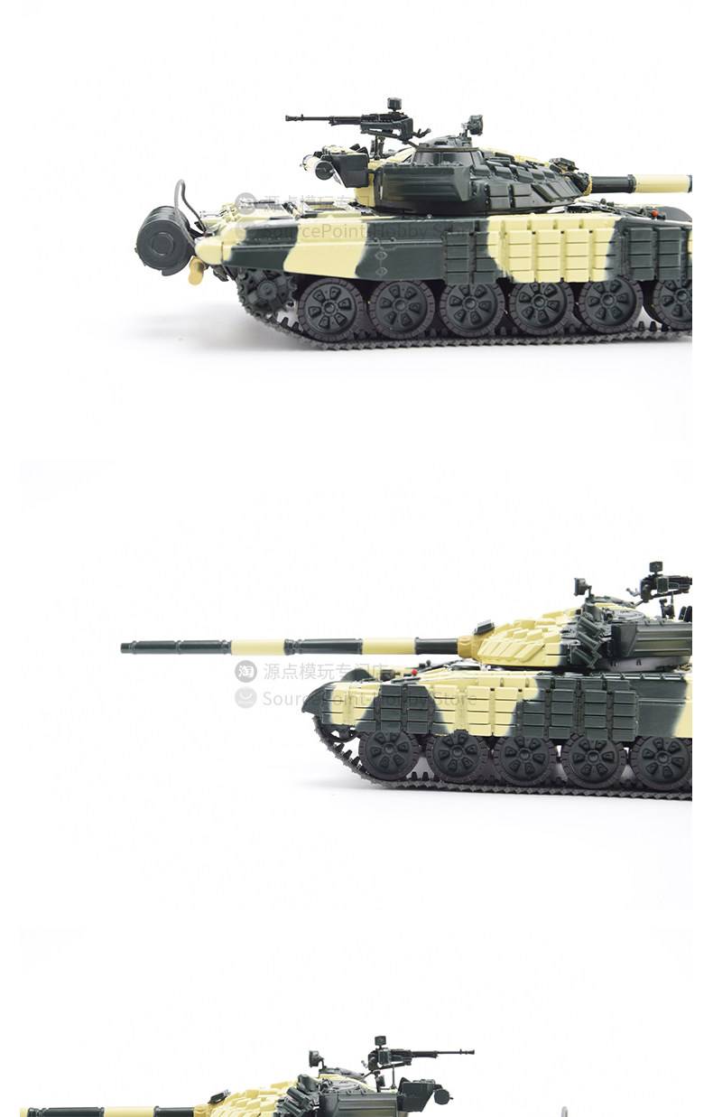 Модель машины 全新成品俄罗斯第三代主战坦克t-72b欧洲1:43合金战车模型nt008 Other home