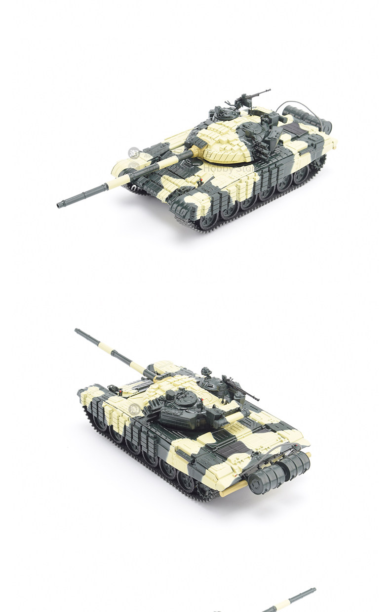 Модель машины 全新成品俄罗斯第三代主战坦克t-72b欧洲1:43合金战车模型nt008 Other home