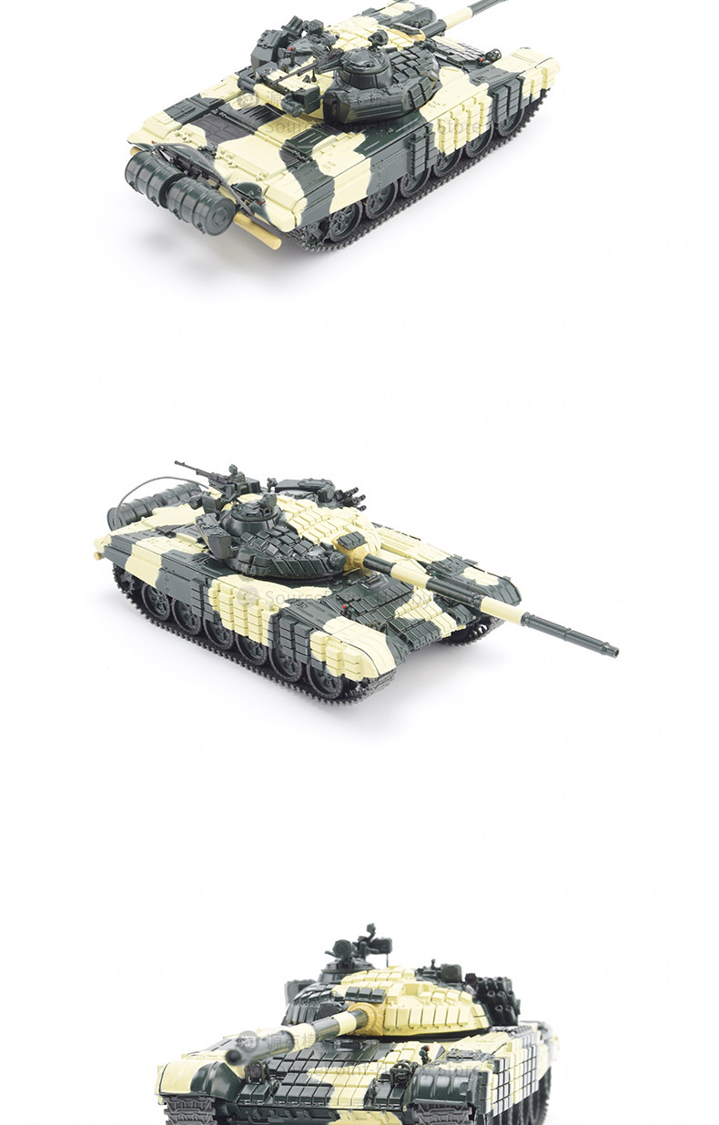 Модель машины 全新成品俄罗斯第三代主战坦克t-72b欧洲1:43合金战车模型nt008 Other home