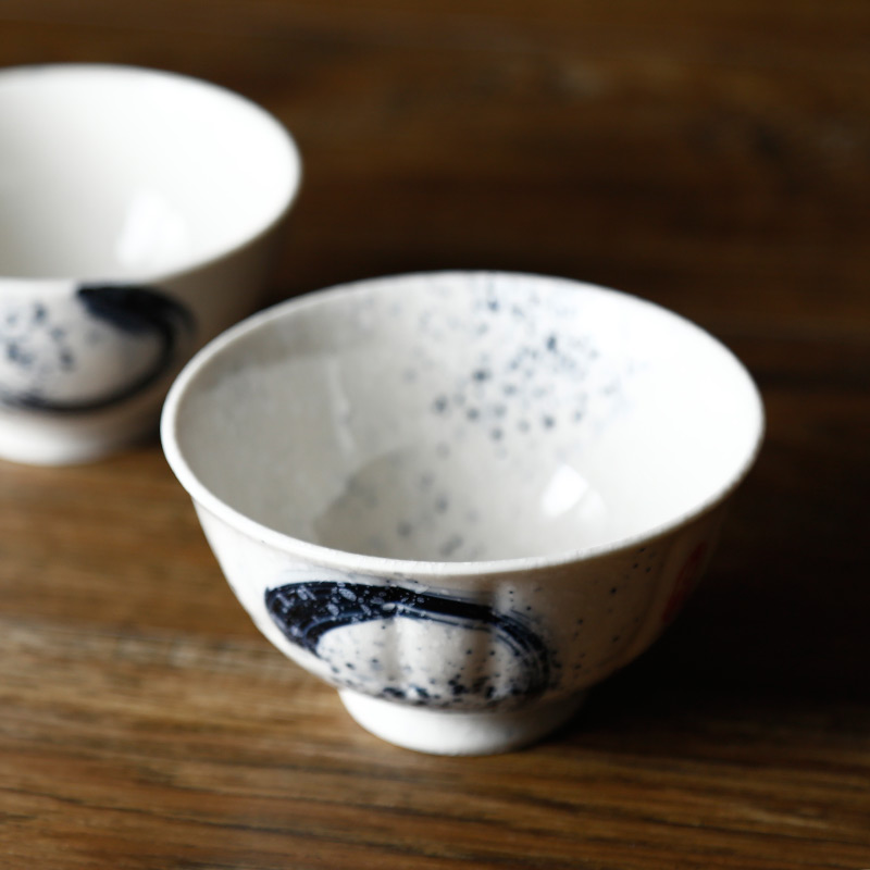 Tao soft Japanese hand - made ceramic home eat rice bowl bowls bowl bowl Korean to use a single small bowl