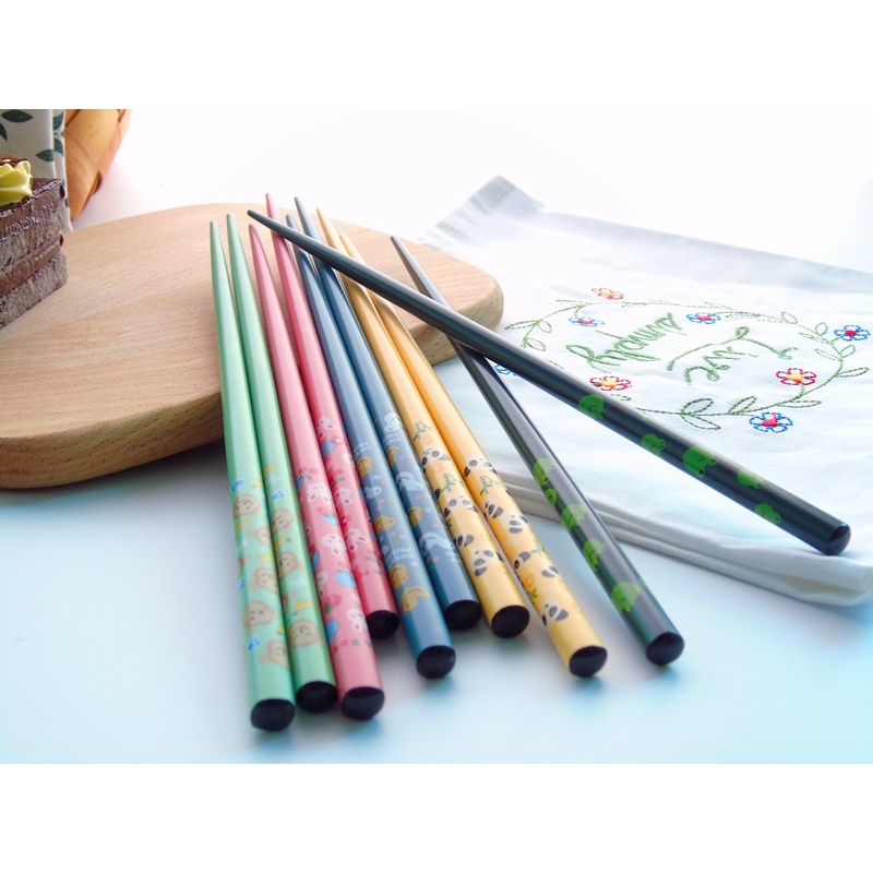 Jingdezhen export Japanese cartoon chopstick upscale boutique express animals fruit series environmental bamboo chopsticks