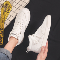 Mens shoes autumn 2019 new high - help shoes men and Korean edition of trendy sneakers with casual small white shoes in Zhongbang tide shoes