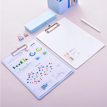 Del Lo 72492 series Board Holder writing folder simple solid color pad file draft paper board holder