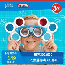 little tikes little Tektronix Exploration Experimental Glasses Kaleidoscope Childrens Science Observation Toys