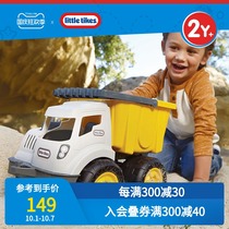 littletikes Teck Engineering Vehicle Loading Excavator Children Digging Sand Model Boy Toy Car