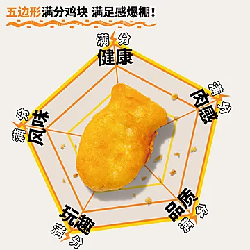 【太阳谷】黄金原味麦乐鸡块500g[5元优惠券]-寻折猪