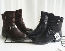 The breeder of the grass comes in again with the earth big code lady long cylinder genuine leather boots headlayer cow leather non-slip soft bottom